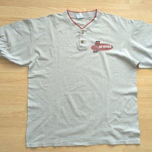 Vintage Detroit Red Wings Men's T shirt, Size XL, Single Stitch, Made in Canada